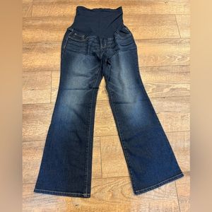 Maternity Women Jeans Pants - Indigo Blue Brand - Size XS Petite
